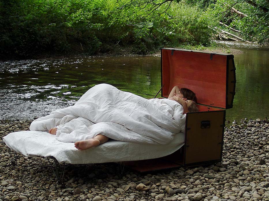 Möbel für Eilige auf Reisen